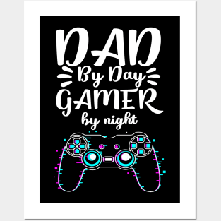 gamer dad Posters and Art